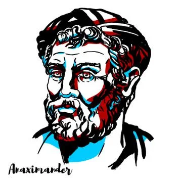Anaximander Stock Illustration