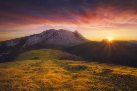 Anboto mountain Stock Photos
