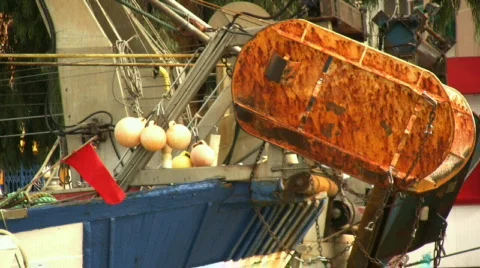 Anchor of the boat Video stock 302434