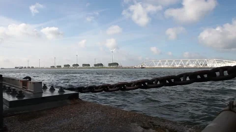 Anchor cable Stock Footage 39994708