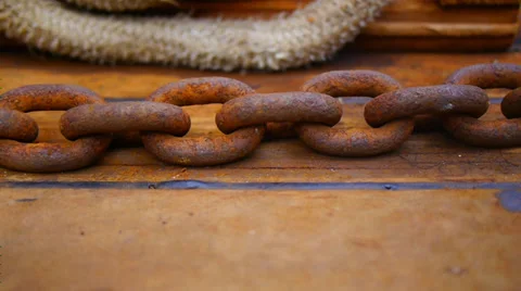 Anchor chain tracking Video stock 38038251