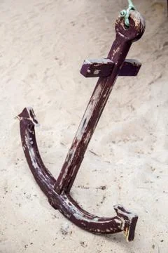 Anchor closeup Stock Photos