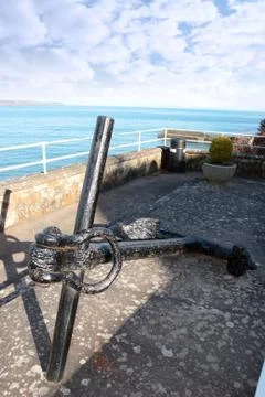 Anchor on display Stock Photos