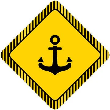 Anchor icon Stock Illustration