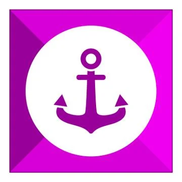 Anchor icon Stock-Illustration
