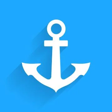 Anchor icon. Stock Illustration