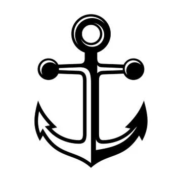 Anchor Icon 库存插图