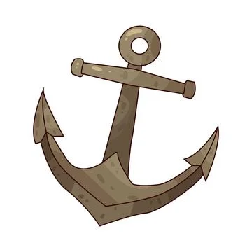 Anchor illustration Stock Illustration