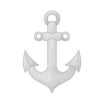 Anchor illustration Stock Illustration
