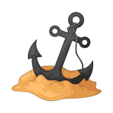 Anchor illustration 스톡 일러스트