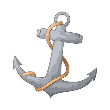 Anchor illustration Illustrazione stock