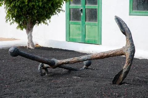 An anchor monument Stock Photos