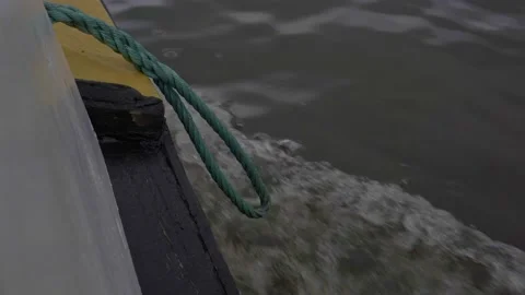 Anchor Rope with Water on Background Video stock 237873897