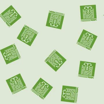Anchor text seo glyph seamless pattern Stock Illustration