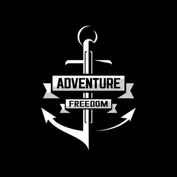 ANCHOR VECTOR BLACK Stock Illustration