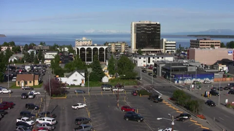 Anchorage streets 9 Stock Footage 33623307