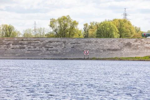 Anchoring is prohibited. Stock Photos