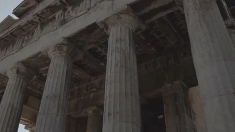 Ancient Agora of Athens Video stock 219779243