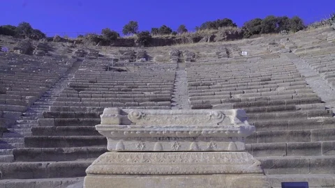 Ancient Amphitheater Stock Footage 95394441
