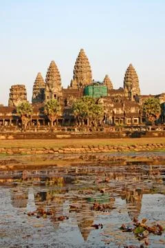 Ancient angkor wat Foto stock