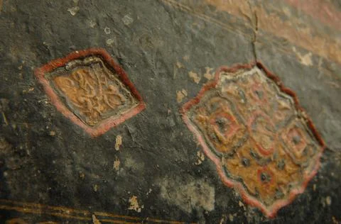 Ancient arabic book Stock Photos