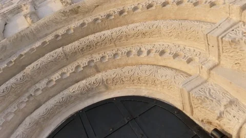 Ancient arch roman style architecture Stock Footage 71600817