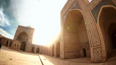 Ancient architecture Bhukara Stock Footage 54718112