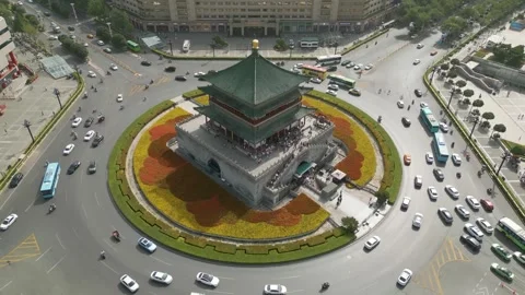 Ancient Architecture Drone Video Stock Footage 324768052