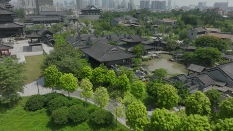 Ancient Architecture Drone Video Stock Footage 324768068