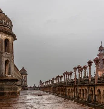 Ancient Architecture Under Cloudy Sky Stock Photos