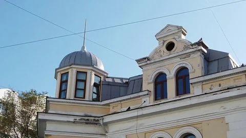 Ancient architecture of urban landscape. 库存影片 118955237