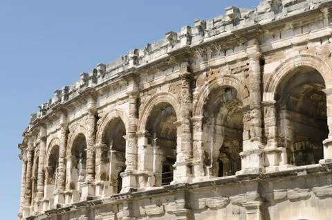 Ancient arenas Stock Photos