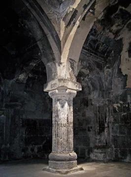Ancient armenian monastery Stock Photos