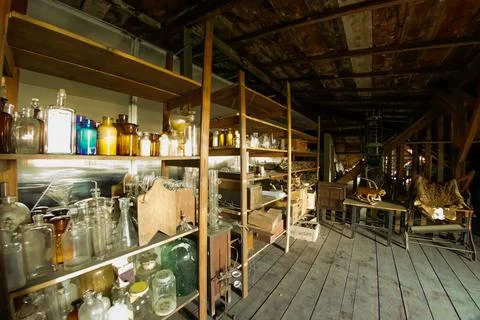 Ancient attic Stock Photos