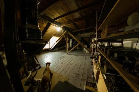 Ancient attic Stock Photos