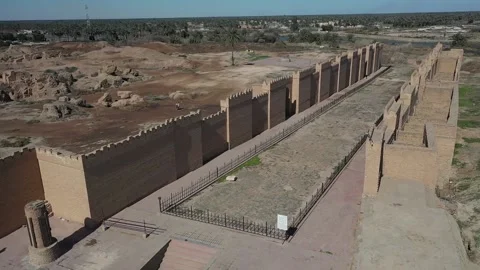 Ancient Babylonian empire Vídeos de archivo 144293571