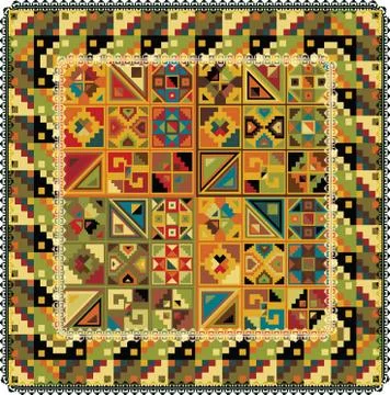 Ancient background Illustrazione stock