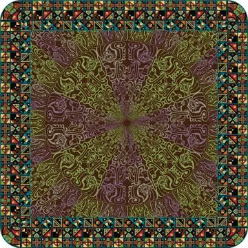 Ancient background Stock Illustration