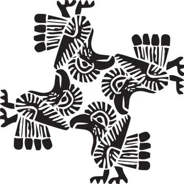 Ancient Background Stock Illustration