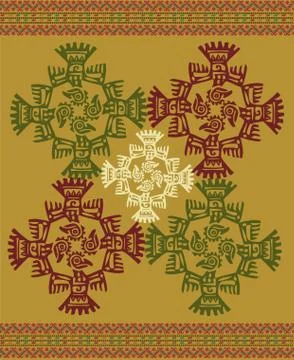 Ancient Background Stock Illustration