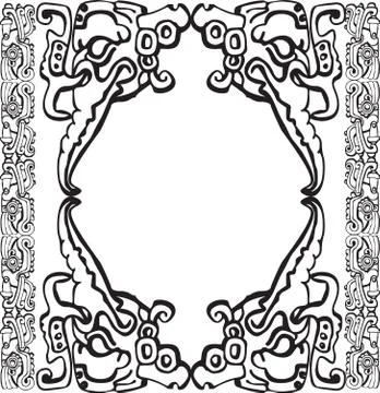 Ancient Background Stock Illustration