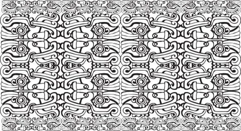 Ancient Background Illustrazione stock