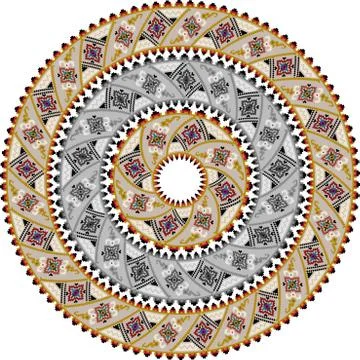 Ancient Background Stock Illustration