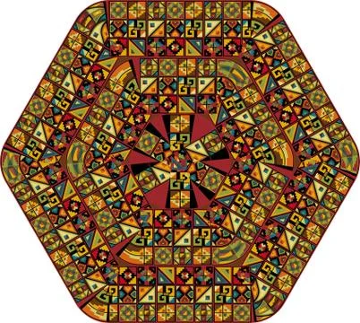 Ancient Background Illustrazione stock