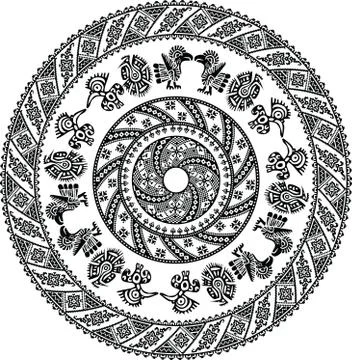 Ancient Background Stock Illustration