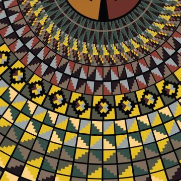 Ancient background Illustrazione stock