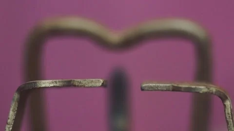 Ancient Balance Scale, Macro Shot Stock Footage 321374630