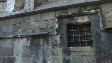 Ancient Barcelona, Gothic Quarter. Video stock 85644608