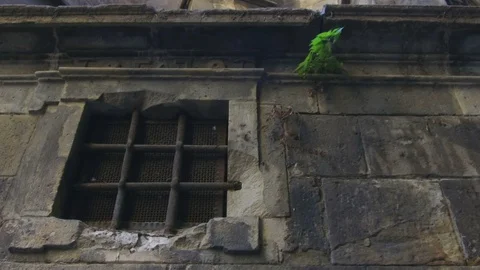 Ancient Barcelona, Gothic Quarter. Stock Footage 85753876