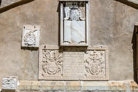 Ancient bas-reliefs Stock-Fotos